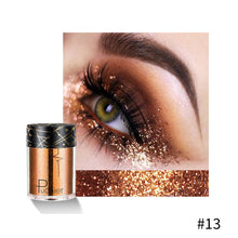 Load image into Gallery viewer, Glitter Eye Shadow Makeup Monochrome Shining Eyeshadow Sequins Pearly Universal Party Cosmetic Palete Women Cosmetics
