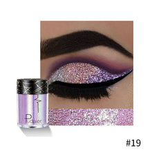 Load image into Gallery viewer, Glitter Eye Shadow Makeup Monochrome Shining Eyeshadow Sequins Pearly Universal Party Cosmetic Palete Women Cosmetics
