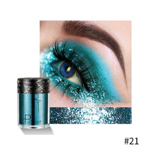 Load image into Gallery viewer, Glitter Eye Shadow Makeup Monochrome Shining Eyeshadow Sequins Pearly Universal Party Cosmetic Palete Women Cosmetics
