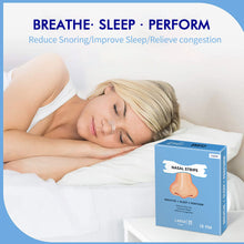 Load image into Gallery viewer, 30pcs/Box Stop Snoring Patch Transparent Nasal Strips Better Breath To Not Snore Sleep Anti-snoring Aid Snoring-prevention
