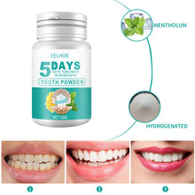 Load image into Gallery viewer, Fresh Tooth Whitening Teeth Powder Dental Remove Yellow Smoke Coffee Stains Brighten Tea Stain Breath Oral Hygiene Care Tool
