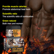 Load image into Gallery viewer, Hot Sweat Cream Muscle Cream Strong Anti Cellulite Burn Fat Abdominal Cream Weight Loss Cream Strong Muscle Fitness Cream
