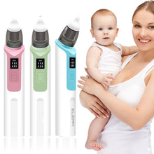 Load image into Gallery viewer, Rechargeable Baby Electric Nasal Aspirator Silicone Convenient Low Noise Adjustable Suction Electric Child Nasal Aspirator Health Care
