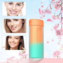 Load image into Gallery viewer, Handheld Portable Tooth Rinser Household Electric Tooth Cleaner Tooth Care Water Floss Oral Cleaning Tooth Cleaner Dental Irrigator
