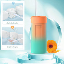 Load image into Gallery viewer, Handheld Portable Tooth Rinser Household Electric Tooth Cleaner Tooth Care Water Floss Oral Cleaning Tooth Cleaner Dental Irrigator
