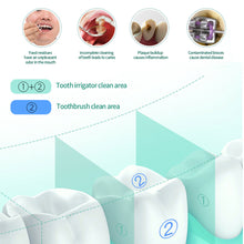 Load image into Gallery viewer, Portable Household Electric Tooth Cleaning Device Tooth Cleaner Tooth Cleaning Water Floss Rechargeable Dental Irrigator Oral Care

