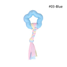 Load image into Gallery viewer, Pet Chewing Toy Molar Toys TPR Teething Bone Interactive Dog Toy Gum Massager Stick Pet Toy Pull Ring Toy
