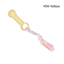 Load image into Gallery viewer, Pet Chewing Toy Molar Toys TPR Teething Bone Interactive Dog Toy Gum Massager Stick Pet Toy Pull Ring Toy
