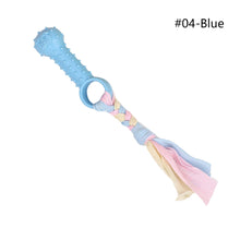 Load image into Gallery viewer, Pet Chewing Toy Molar Toys TPR Teething Bone Interactive Dog Toy Gum Massager Stick Pet Toy Pull Ring Toy
