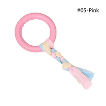 Load image into Gallery viewer, Pet Chewing Toy Molar Toys TPR Teething Bone Interactive Dog Toy Gum Massager Stick Pet Toy Pull Ring Toy
