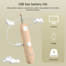 Load image into Gallery viewer, Telescopic Pointer Cat Toy USB Rechargeable Infrared Laser Light Funny Cat Stick Pet Supplies Interactive Feather Bell Toys
