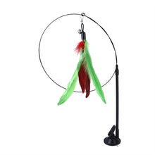 Load image into Gallery viewer, Cat Simulation Bird Interactive Toys Funny Feather Bird with Bell Cat Stick Toy for Kitten Playing Teaser Wand Toy Cat Supplies
