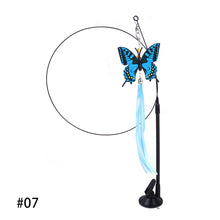 Load image into Gallery viewer, Cat Simulation Bird Interactive Toys Funny Feather Bird with Bell Cat Stick Toy for Kitten Playing Teaser Wand Toy Cat Supplies
