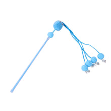 Load image into Gallery viewer, Pet Cat Teaser Toys with Feather Bell PP Rod Mouse Toy Cat Catcher Teaser Stick Cat Interactive Toys
