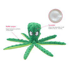 Load image into Gallery viewer, Pet Plush Toy Dog Voice Octopus Shell Puzzle Toy Interactive Dog Teeth Clean Chew Toy Pet Supplies For Small Meduim Large Dog
