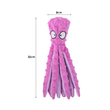 Load image into Gallery viewer, Pet Plush Toy Dog Voice Octopus Shell Puzzle Toy Interactive Dog Teeth Clean Chew Toy Pet Supplies For Small Meduim Large Dog
