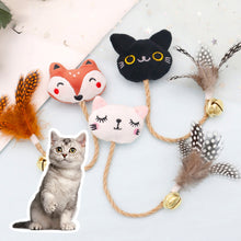 Load image into Gallery viewer, Pet Chew Toy Teeth Grinding Toys Funny Interactive Plush Cat Toy Pet Kitten Chewing Toy Bite Filled Cartoon Dolls For kitten
