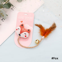 Load image into Gallery viewer, Pet Chew Toy Teeth Grinding Toys Funny Interactive Plush Cat Toy Pet Kitten Chewing Toy Bite Filled Cartoon Dolls For kitten
