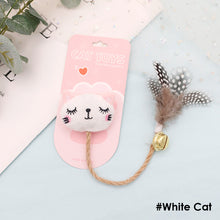 Load image into Gallery viewer, Pet Chew Toy Teeth Grinding Toys Funny Interactive Plush Cat Toy Pet Kitten Chewing Toy Bite Filled Cartoon Dolls For kitten

