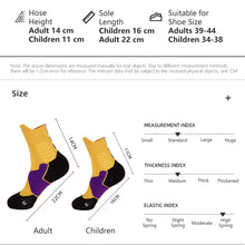 Load image into Gallery viewer, Adult Professional Anti Slip Basketball Socks Elite Non-slip Soccer High Socks Tennis Sport Socks Grip Cycling Riding Socks 39-44
