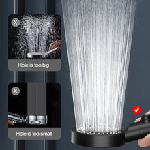 Load image into Gallery viewer, 6 Modes High Pressure Shower Head Adjustable Water Saving Hand Held Shower Head One-key Stop Water Massage Shower Head for Bathroom Accessories
