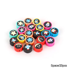 Load image into Gallery viewer, 20pcs Animal Fruit Flower Polymer Clay Beads Kids Jewelry DIY Making Bracelet Necklace Spaced Accessories
