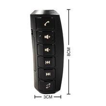 Load image into Gallery viewer, 6 Keys Car Steering Wheel Wireless Remote Control Button For Car Radio DVD GPS Multimedia Navigation Head Unit
