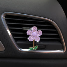 Load image into Gallery viewer, Car Accessories Flower Air Vent Clip Aroma Difuser Flavor Auto Freshener Ornaments Decor Interior For Girls Gifts

