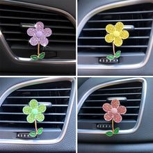 Load image into Gallery viewer, Car Accessories Flower Air Vent Clip Aroma Difuser Flavor Auto Freshener Ornaments Decor Interior For Girls Gifts
