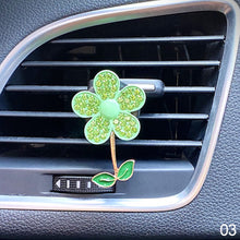 Load image into Gallery viewer, Car Accessories Flower Air Vent Clip Aroma Difuser Flavor Auto Freshener Ornaments Decor Interior For Girls Gifts
