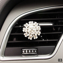 Load image into Gallery viewer, Car Styling Air Freshener Perfume Diamond Flower Deer Crown Cross For Car Air Condition Vent Accrssories
