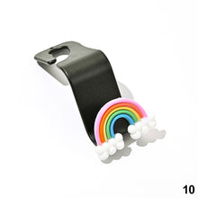Load image into Gallery viewer, Cartoon Car Hook Rear Seat Back Hanging Hook Automobile Interior Storage Holder Hooks Cute Fruit Animal
