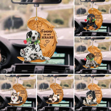Load image into Gallery viewer, Car Hanging Pendant Decorative Acrylic Dog Shape Hanging Widget Key Backpack Cute Pendant Decoration Accessories
