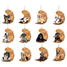 Load image into Gallery viewer, Car Hanging Pendant Decorative Acrylic Dog Shape Hanging Widget Key Backpack Cute Pendant Decoration Accessories
