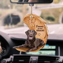Load image into Gallery viewer, Car Hanging Pendant Decorative Acrylic Dog Shape Hanging Widget Key Backpack Cute Pendant Decoration Accessories
