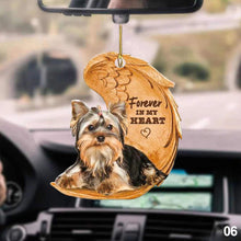 Load image into Gallery viewer, Car Hanging Pendant Decorative Acrylic Dog Shape Hanging Widget Key Backpack Cute Pendant Decoration Accessories
