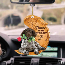 Load image into Gallery viewer, Car Hanging Pendant Decorative Acrylic Dog Shape Hanging Widget Key Backpack Cute Pendant Decoration Accessories
