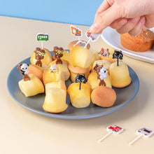Load image into Gallery viewer, 6pcs/set Cute Car Koala Cat Fruit Fork Kids Snack Dessert Decoration Forks Toothpick Lunch Salad Decoration Accessories Cake Picks
