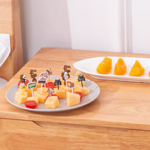 Load image into Gallery viewer, 6pcs/set Cute Car Koala Cat Fruit Fork Kids Snack Dessert Decoration Forks Toothpick Lunch Salad Decoration Accessories Cake Picks
