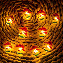 Load image into Gallery viewer, Christmas Mushroom LED Light String Holiday Fairy Lights Garland for Party Wedding Bedroom Decoration Outdoor Garden Lights

