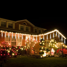 Load image into Gallery viewer, 8 Tubes Meteor Shower Rain Light String Christmas Tree Decoration Street Light Outdoor Garden Fairy Lights
