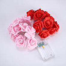 Load image into Gallery viewer, Christmas Valentine's Day Rose LED Light String Holiday Fairy Lights Garland for Party Wedding Bedroom Decoration
