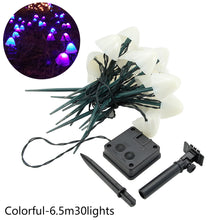 Load image into Gallery viewer, Outdoor Mushroom LED Garland Solar Fairy Lights Christmas Garden Lawn Lamps Landscape Patio Street Decoration Lights
