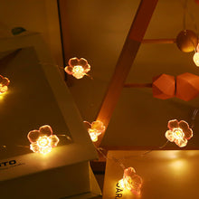 Load image into Gallery viewer, Pink Cherry Blossom String Lights Christmas Holiday Decoration Led Light Garland Sakura Hanging Light String
