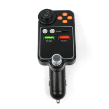Load image into Gallery viewer, Q15 Car Bluetooth Charger FM Transmitter USB 3.1A Colorful Ambient Light Cigarette lighter MP3 Music Player

