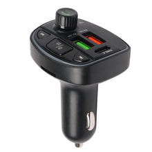 Load image into Gallery viewer, Q16 Car Bluetooth Charger FM Transmitter USB 3.1A Colorful Ambient Light Cigarette lighter MP3 Music Player
