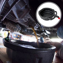 Load image into Gallery viewer, 15L Car Fuel Fluid Oil Drain Pan Wast Engine Oil Collector Tank Trip Tray Repair Change Garage Tool
