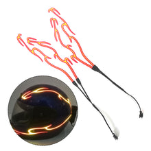 Load image into Gallery viewer, 4 in 1 Motorcycle Helmet LED Cold Light Waterproof Strip Sticker Flashing Warning Lights Night Riding Accessories
