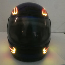 Load image into Gallery viewer, 4 in 1 Motorcycle Helmet LED Cold Light Waterproof Strip Sticker Flashing Warning Lights Night Riding Chargeable Accessories
