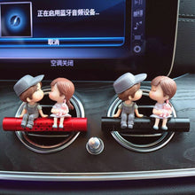 Load image into Gallery viewer, Cute Cartoon Couples Doll Car Air Vent Freshener Perfume Clip Aromas Diffuser Air Conditioning Perfume Clip Car Decoration
